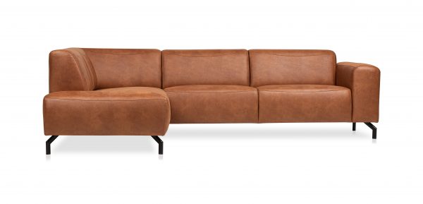 Hoekbank Wales Cognac - Afbeelding 2