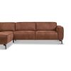 Hoekbank Leeds Cognac - Afbeelding 3