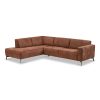 Hoekbank Leeds Cognac - Afbeelding 4