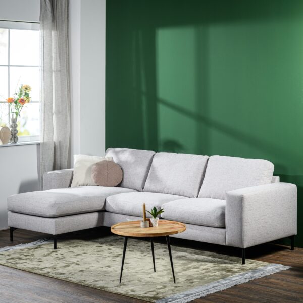 Hoekbank Manchester Grijs - Afbeelding 4