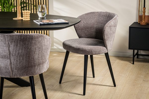 Eetkamerstoel Swindon Taupe - Afbeelding 4