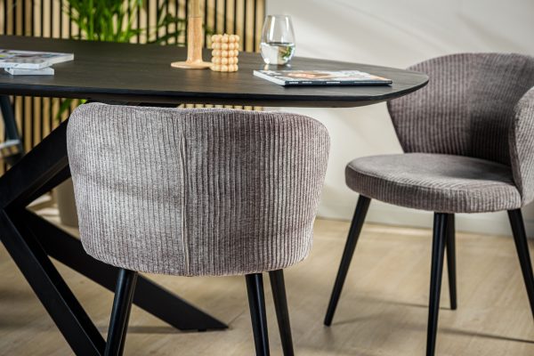 Eetkamerstoel Swindon Taupe - Afbeelding 7