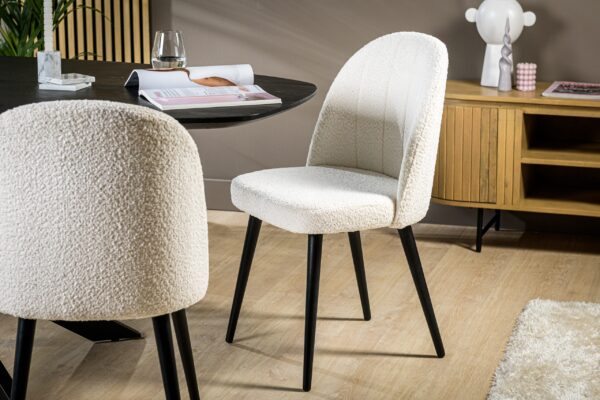 Eetkamerstoel Carlisle Off white - Afbeelding 4