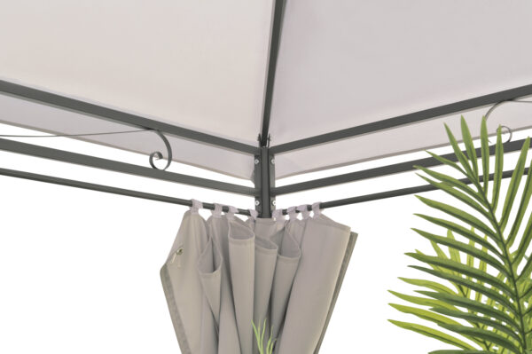Intimo Garden Luxe Prieel Vernazza beige LED verlichting + Schaduwdoeken