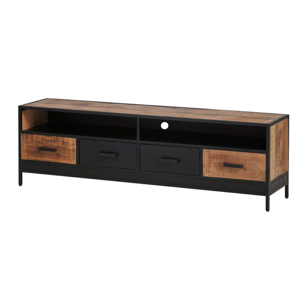 TV dressoir 180 met 4 lades en 1 open vak