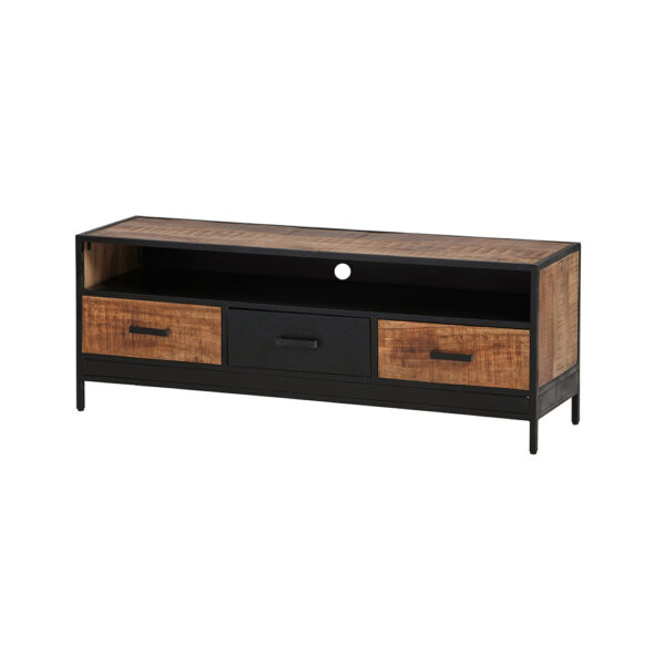 TV dressoir 150 met 3 lades en 1 open vak