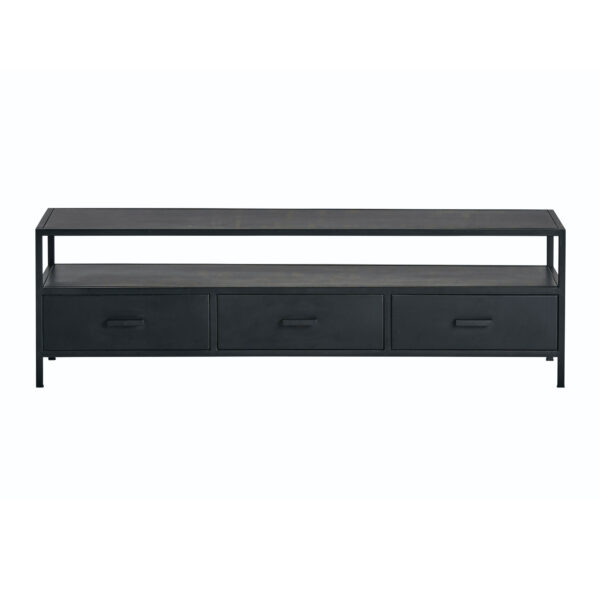 TV dressoir 150 met 3 lades en 1 open vak - Afbeelding 2