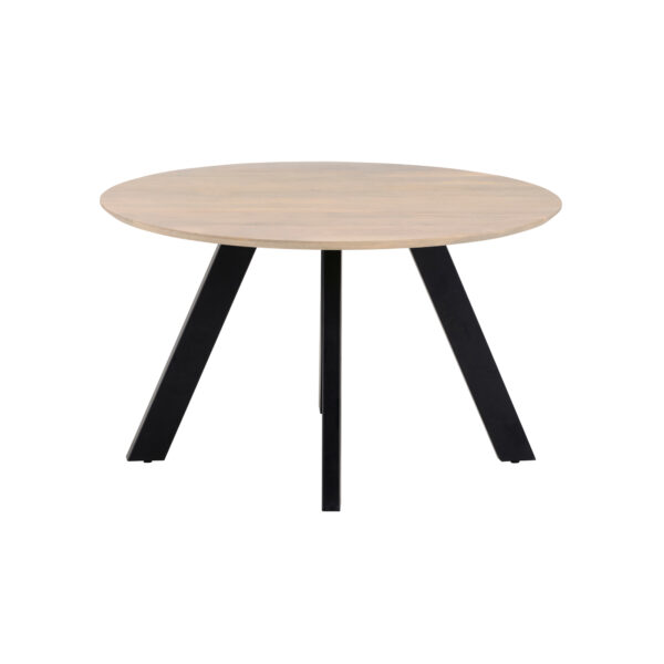 Eetkamertafel Ø130, Mango Ashblond - Afbeelding 2