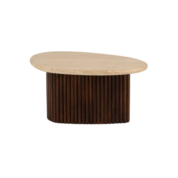 Memphis salontafel 90, organisch, ribbel - Afbeelding 2