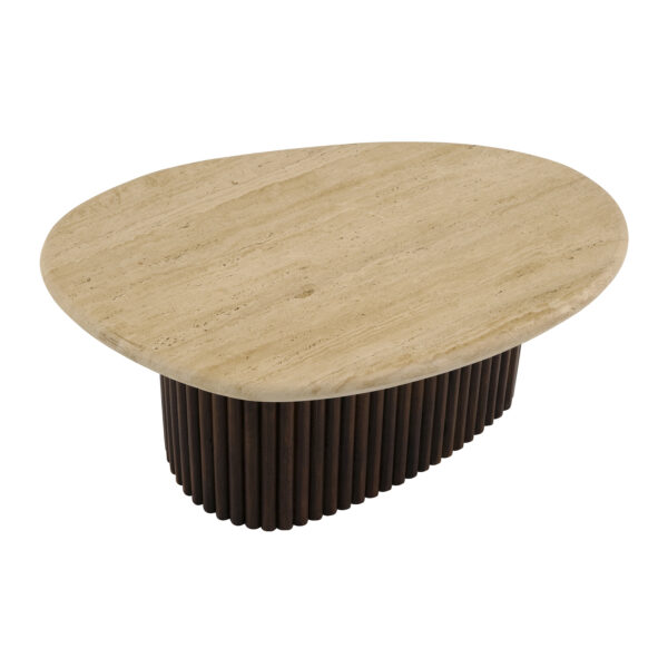 Memphis salontafel 90, organisch, ribbel - Afbeelding 3