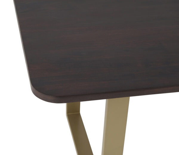 Eetkamertafel 200, Acacia Warm Walnut - Afbeelding 4