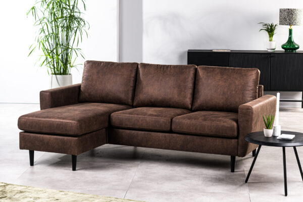 Hoekbank Savannah Bruin - Afbeelding 6