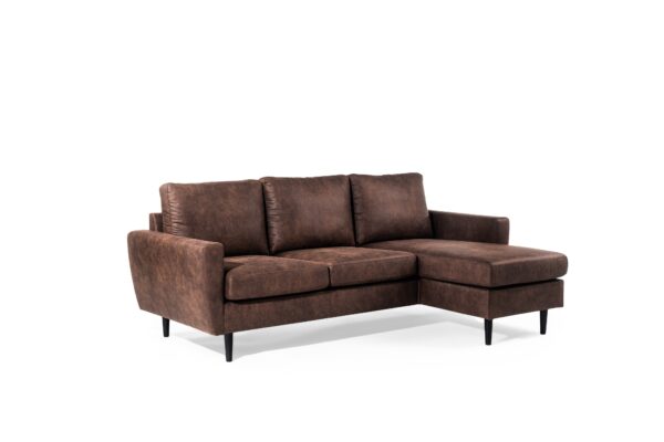 Hoekbank Savannah Bruin - Afbeelding 2