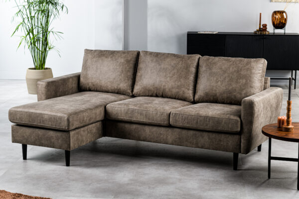 Hoekbank Savannah Taupe - Afbeelding 11