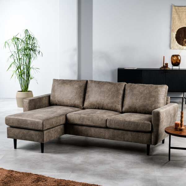 Hoekbank Savannah Taupe - Afbeelding 3