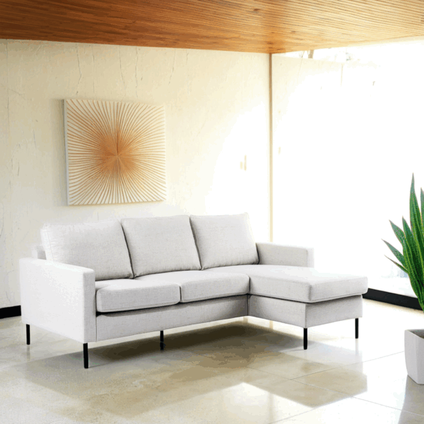 Hoekbank Valente Naturel - Afbeelding 2