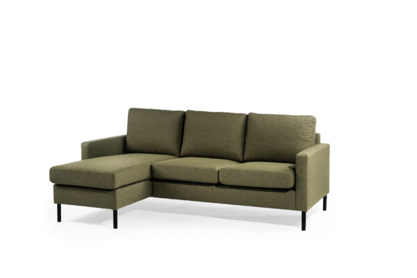 Hoekbank Dillon Groen - Afbeelding 3