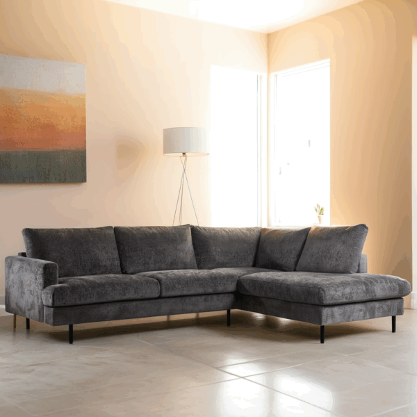 Hoekbank Avora Antraciet - Afbeelding 2