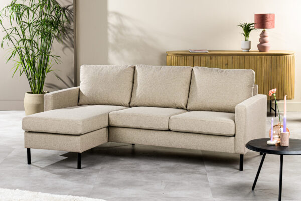 Hoekbank Dillon Beige - Afbeelding 6