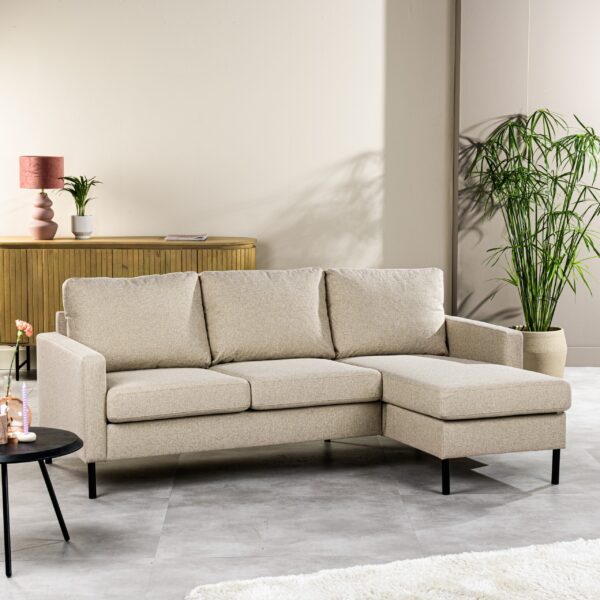 Hoekbank Dillon Beige - Afbeelding 2