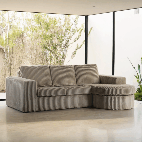 Hoekbank Milano Beige - Afbeelding 6