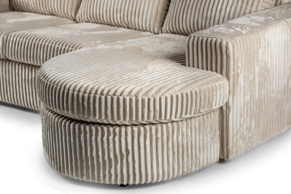 Hoekbank Milano Beige - Afbeelding 5